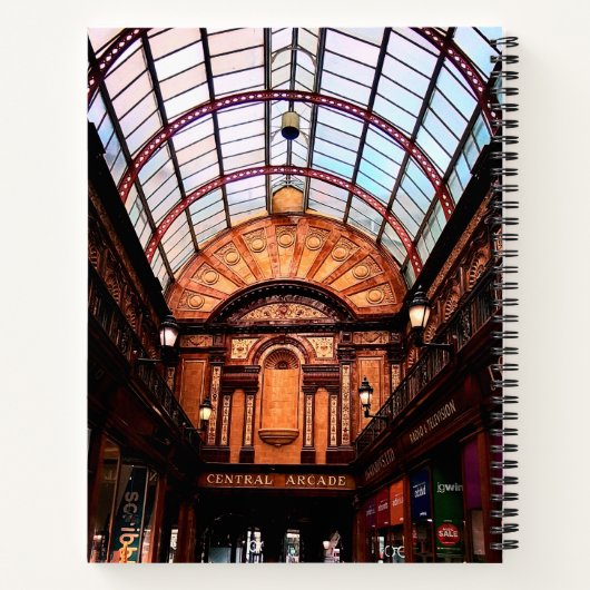 centrale arcade notitieboek (Achterkant)