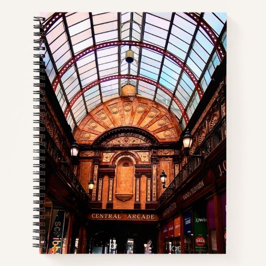 centrale arcade notitieboek (Voorkant)