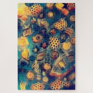 Centrale Australische aboriginal Surrealistische A Legpuzzel