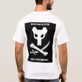 Centrale Barn Hunt Pi-Rat Invasion T-shirt (Achterkant)