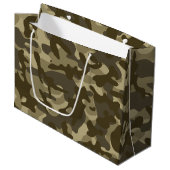 Centrale Camouflage Groot Cadeauzakje (Voorkant Gekanteld)