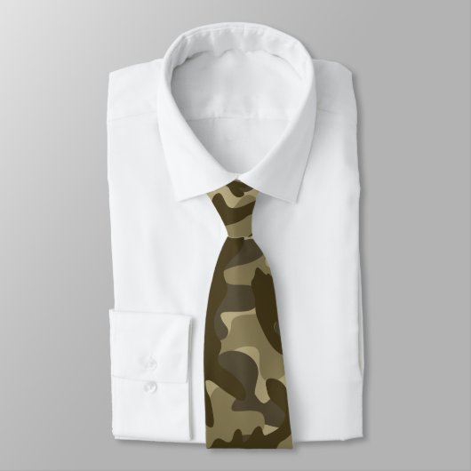 Centrale camouflage stropdas (Gebonden)