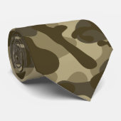 Centrale camouflage stropdas (Opgerold)