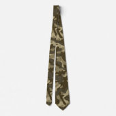 Centrale camouflage stropdas (Achterkant)