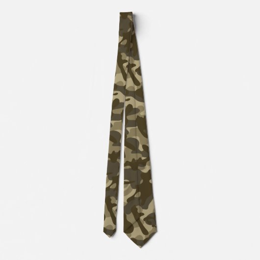 Centrale camouflage stropdas (Achterkant)