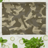 Centrale Camouflage Theedoek (Gevouwen)
