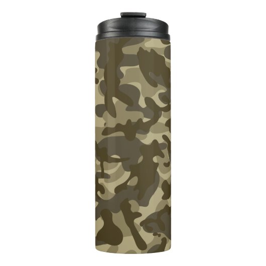 Centrale camouflage thermosbeker (Voorkant)