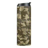Centrale camouflage thermosbeker (Gedraaid links)