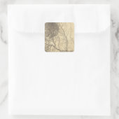 Centrale Colorado 3 Vierkante Sticker (Tas)