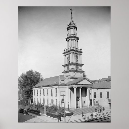 Centrale congregationele kerk poster (Voorkant)