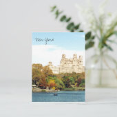 centrale herfst briefkaart (Staand voorkant)