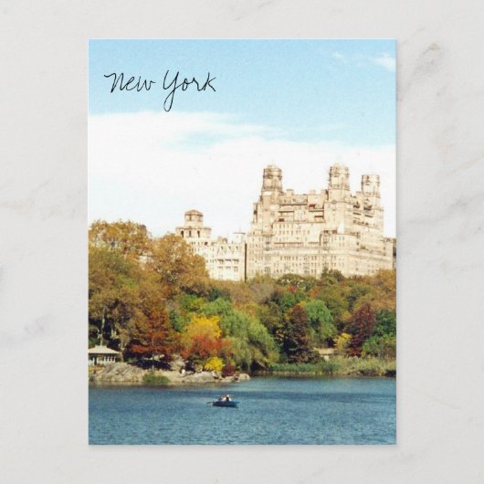 centrale herfst briefkaart (Voorkant)