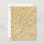 Centrale Hooglanden van New Jersey Briefkaart (Voorkant / Achterkant)