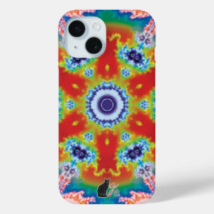 centrale Kaleidoscoop iPhone 15 Case