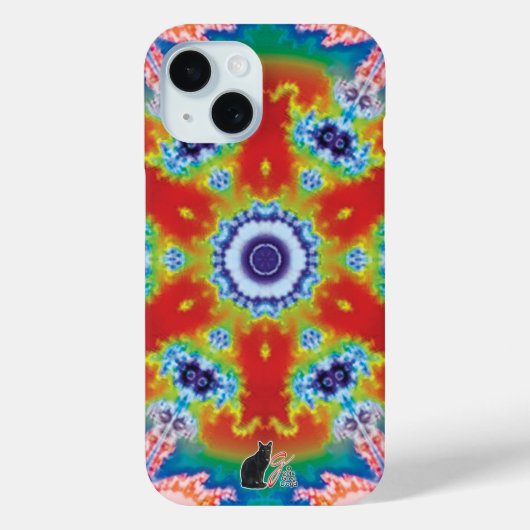 centrale Kaleidoscoop Case-Mate iPhone Case (Achterkant)