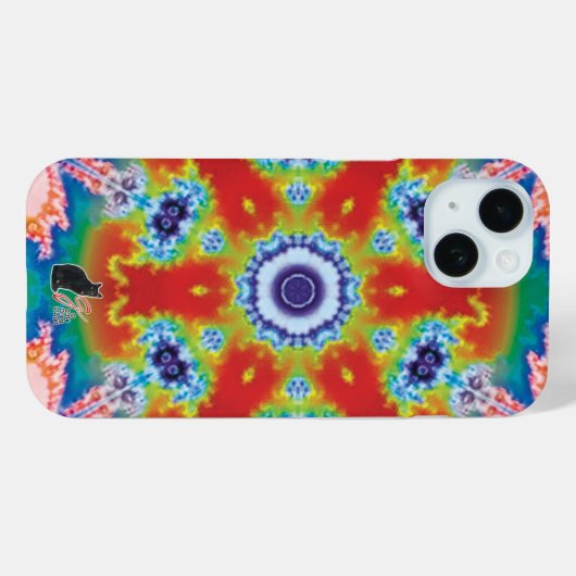 centrale Kaleidoscoop Case-Mate iPhone Case (Achterkant (horizontaal))