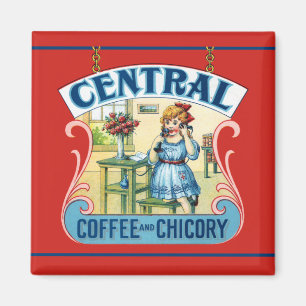 Centrale koffie en cichorei Magnet