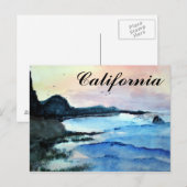 Centrale Kust, Californië Briefkaart (Voorkant / Achterkant)