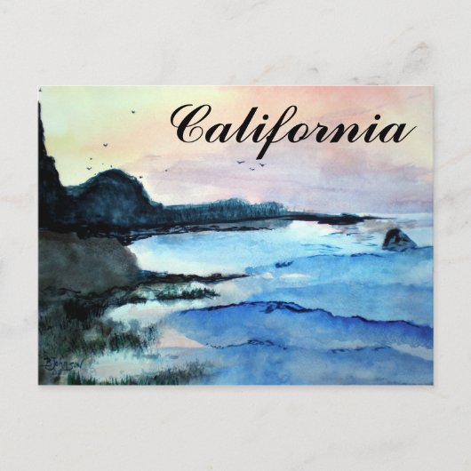 Centrale Kust, Californië Briefkaart (Voorkant)