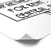 Centrale lucht in Igloos Poster (Hoek)