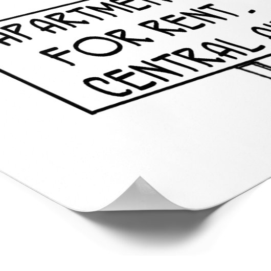 Centrale lucht in Igloos Poster (Hoek)