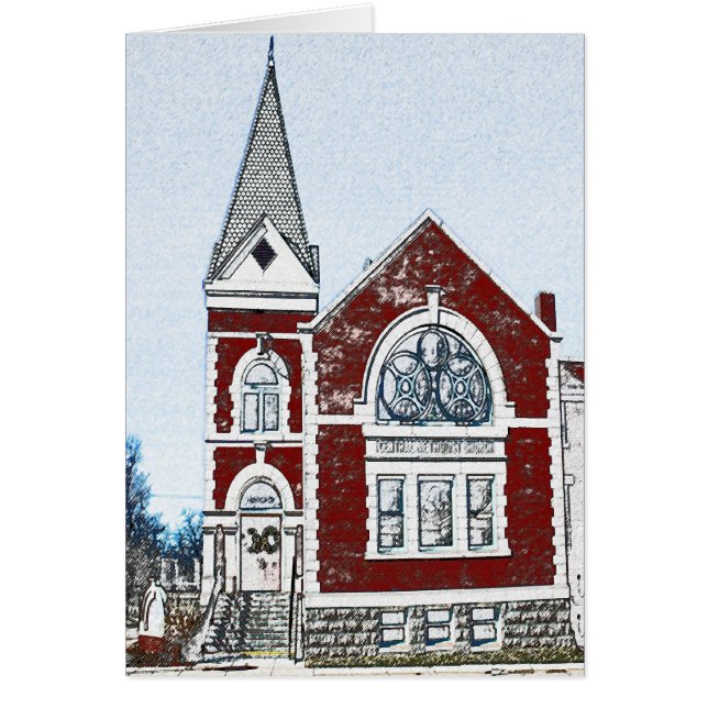 Centrale methodistische kerk - Rogers, AR (Voorkant)