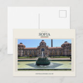 Centrale Minerale Badfontein, Sofia Briefkaart (Voorkant / Achterkant)