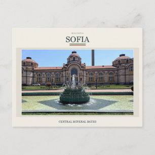 Centrale Minerale Badfontein, Sofia Briefkaart