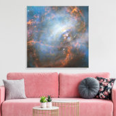 Centrale neutronenster in de krabnevel. canvas afdruk (Insitu (Woonkamer))