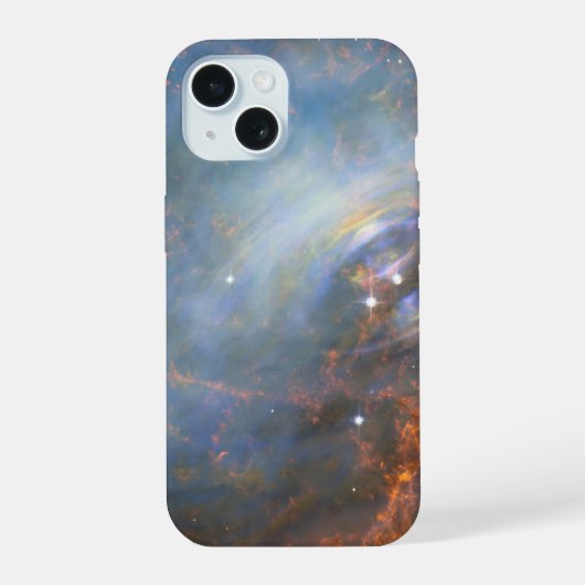 Centrale neutronenster in de krabnevel. iPhone 15 case (Achterkant)