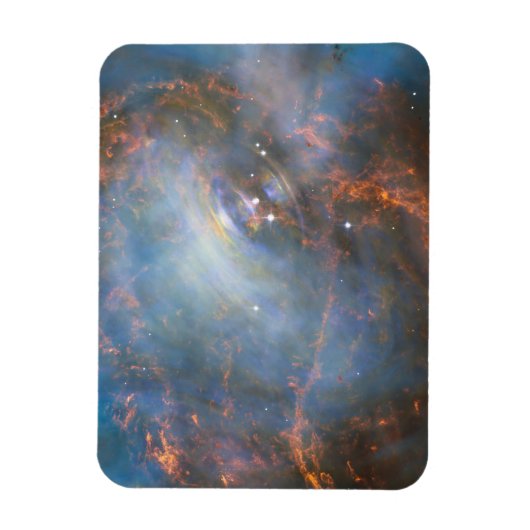 Centrale neutronenster in de krabnevel. magneet (Verticaal)