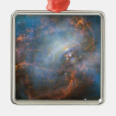 Centrale neutronenster in de krabnevel. metalen ornament (Voorkant)