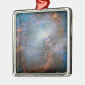 Centrale neutronenster in de krabnevel. metalen ornament (Links)