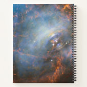 Centrale neutronenster in de krabnevel. notitieboek (Achterkant)