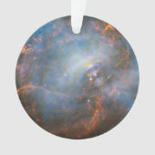 Centrale neutronenster in de krabnevel. ornament (voorkant)