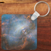 Centrale neutronenster in de krabnevel. sleutelhanger (Achterkant)