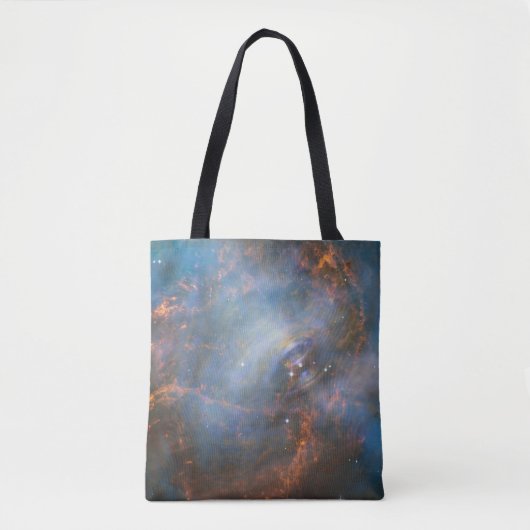 Centrale neutronenster in de krabnevel. tote bag (Voorkant)