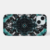 Centrale Nexus: Onyx Command Unit iPhone 15 Case (Achterkant horizontaal)