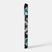 Centrale Nexus: Onyx Commando-eenheid iPhone 15 Case (Linkerkant)