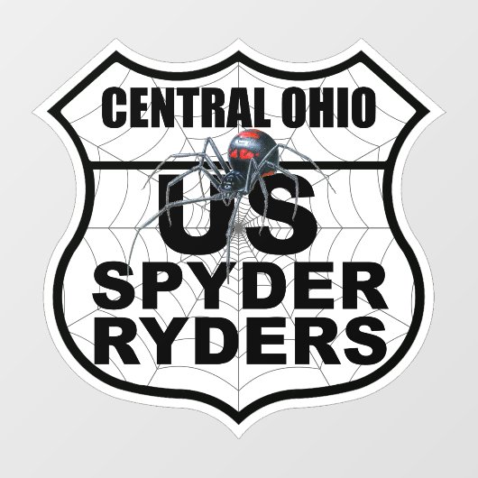Centrale Ohio Hoofdstuk - Decal Hoofdstuk Logo (Vel)