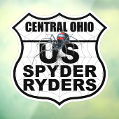 Centrale Ohio Hoofdstuk - Decal Hoofdstuk Logo (Vel 3)