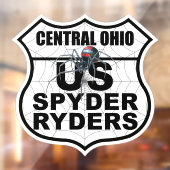 Centrale Ohio Hoofdstuk - Decal Hoofdstuk Logo (Vel 2)