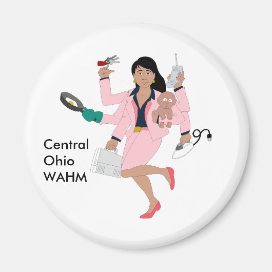 Centrale Ohio WAHM magneet (Voorkant)