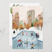 Centrale Park Feestdagenkaart (Voorkant / Achterkant)