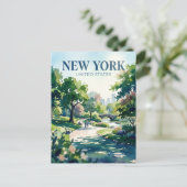 Centrale Park New York Briefkaart (Staand voorkant)