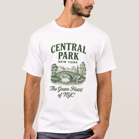 Centrale Park New York T-shirt (Voorkant)