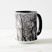 Centrale-parkbomen in de winter mok (Voorkant rechts)