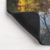 Centrale Parkreflecties in de herfst Muismat (Hoek)