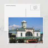 centrale pieren briefkaart (Voorkant / Achterkant)