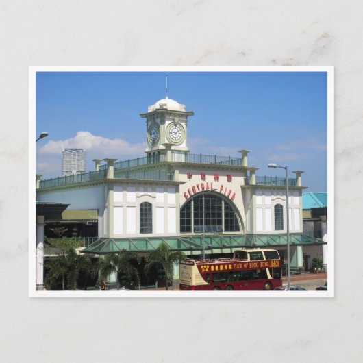 centrale pieren briefkaart (Voorkant)